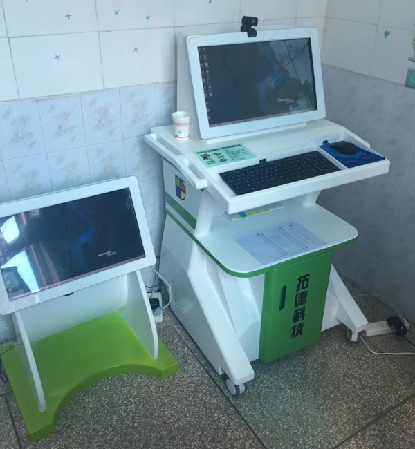 拓德科技TD系列兒童體檢系統工作站安裝培訓完畢